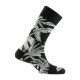 Mi-chaussettes en coton motif tropical MADE IN FRANCE