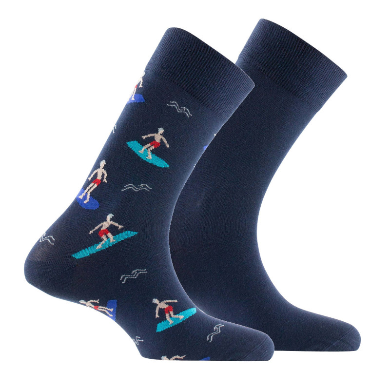 Chaussettes Dim coton femme 4 paires assortis à petit prix