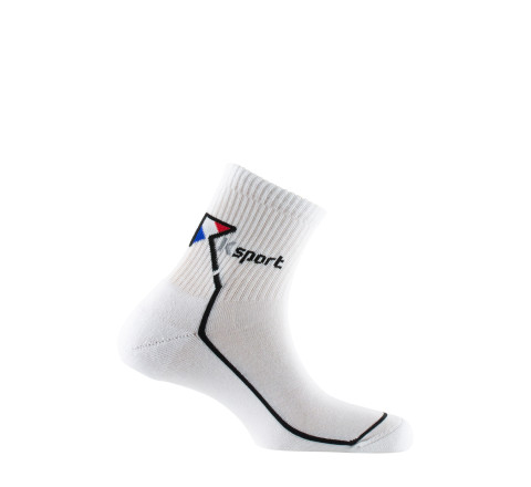 Chaussettes courte de sport en coton MADE IN FRANCE