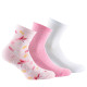 Lot de 3 paires socquettes en coton assorties