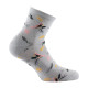 Lot de 3 paires socquettes en coton assorties