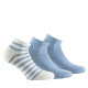 Lot de 3 paires de chaussettes courtes en coton "Marin"