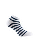 Lot de 3 paires de chaussettes courtes en coton "Marin"