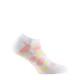 Lot de 2 paires d'invisibles en coton Fleurs et Pois