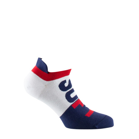 Invisibles de sport en coton double bord côte MADE IN FRANCE