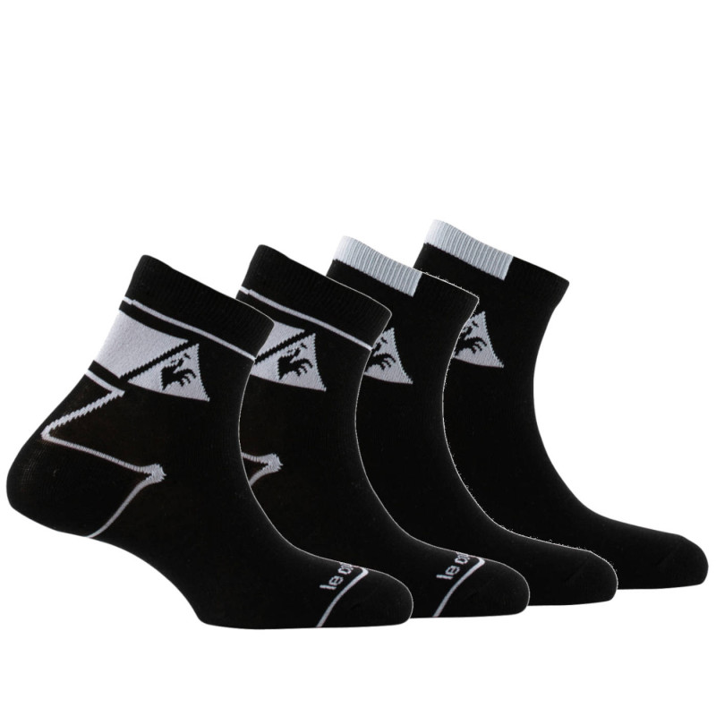 Chaussettes courtes hommes noir 43-46 (5 Paires) - Socquettes homme noires  - Chaussette hommes sport - Chaussettes basses en coton