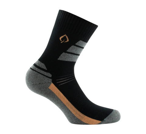 Mi-chaussettes de randonnée en coton MADE IN FRANCE