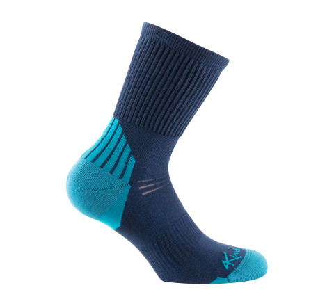 Mi-chaussettes rando non comprimante en coton MADE IN FRANCE