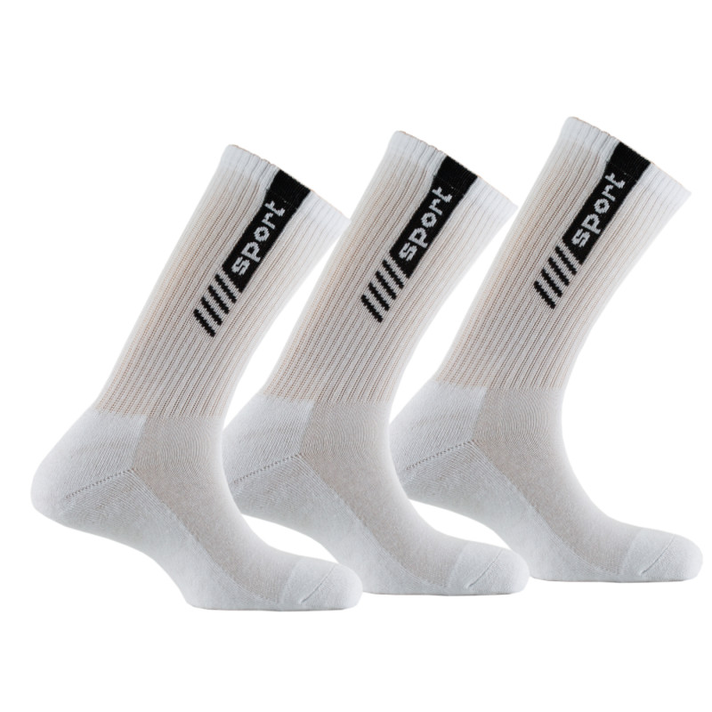 Kindy homme : Pack 3 chaussettes k-sport grandes tailles