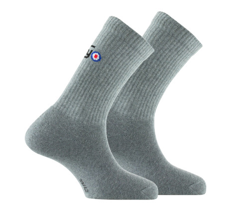 Lot de 2 paires de mi-chaussettes sport en coton