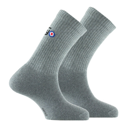 Lot de 2 paires de mi-chaussettes sport en coton