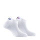 Lot de 2 paires de tiges courtes sport en coton