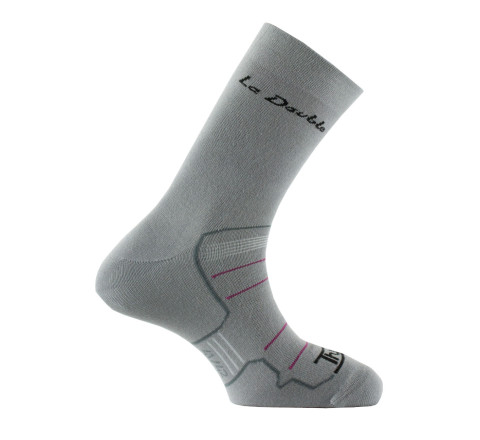 Mi-chaussettes La Double® Authentic en polyester