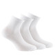 Lot de 3 paires de socquettes en pur coton biologique