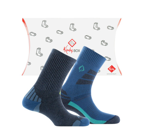 Coffret de chaussettes de randonnée homme MADE IN FRANCE