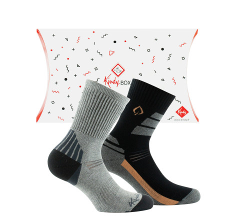 Coffret de chaussettes de randonnée femme MADE IN FRANCE