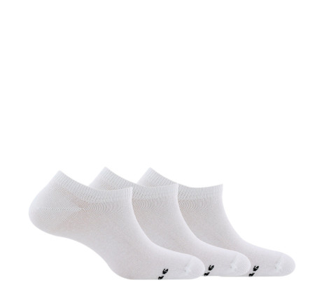 Lot de 3 paires d'invisibles unies en Polyester