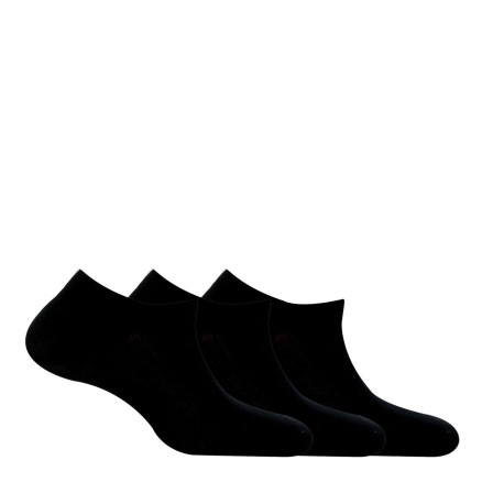 Lot de 3 paires d'invisibles unies en Polyester