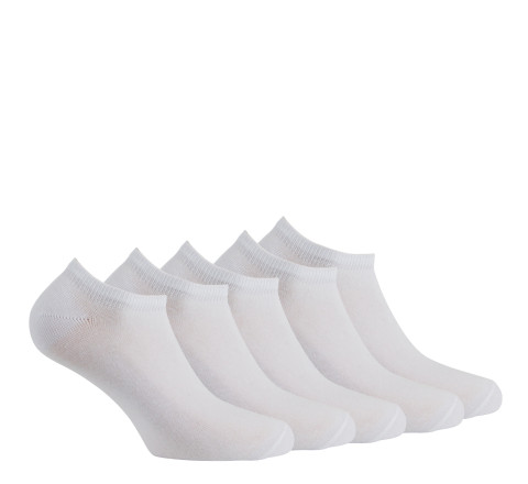Lot de 5 paires d'invisibles femme en polyester