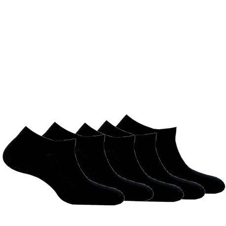 Lot de 5 paires d'invisibles homme en polyester
