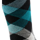 Chaussettes intarsia Newcastle en laine