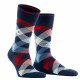 Chaussettes intarsia Newcastle en laine