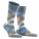 Chaussettes intarsia Newcastle en laine