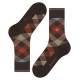 Chaussettes intarsia Newcastle en laine