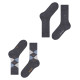 Pack de 2 paires de chaussettes en coton