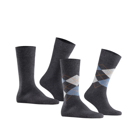 Pack de 2 paires de chaussettes en coton