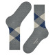 Chaussettes intarsia King en coton biologique