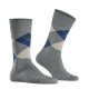 Chaussettes intarsia King en coton biologique