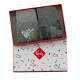 Coffret Rock de 2 paires de chaussettes en coton MADE IN FRANCE