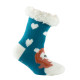 Chausson chaussette en acrylique motif Licorne