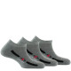Lot de 3 paires d'invisibles sport en polyester