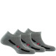 Lot de 3 paires d'invisibles sport en polyester