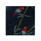 Mi-chaussettes en coton motif Perroquets MADE IN FRANCE