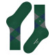 Chaussettes intarsia King en coton biologique