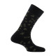 Mi-chaussettes en coton motif herbier MADE IN FRANCE