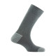 Lot de 2 paires de mi- chaussettes Al over chevrons plus unie MADE IN FRANCE