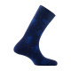 Mi-chaussettes en coton motif Poissons MADE IN FRANCE