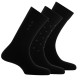 Lot de 3 paires de mi-chaussettes en coton assorties