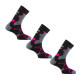 Lot de 3 paires de mi chaussettes Double-Trek pour randonnée