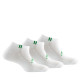 Lot de 3 paires d'invisibles à semelle bouclette LE COQ SPORTIF