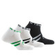 Lot de 3 paires invisibles à semelle boucette LE COQ SPORTIF