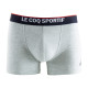 Pack de 3 boxers Le Coq Sportif Coton Stretch