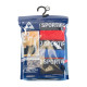 Lot de 3 caleçons Le Coq Sportif Coton Stretch