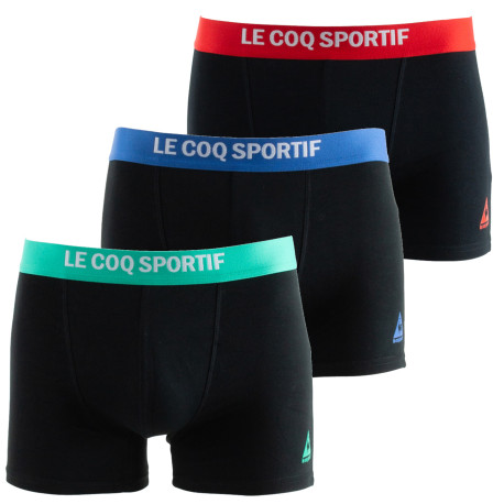 Pack de 3 boxers Le Coq Sportif Coton Stretch