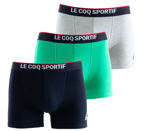 Pack de 3 boxers Le Coq Sportif Coton Stretch