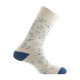 Lot de 2 paires de mi-chaussettes en coton motif chiens